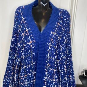 Oversized Vintage Inspired Cardigan